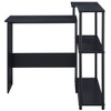 PAGED Modern Office Desk,Writing Desk  with Bookshelf,Modern SL-Shaped Desks for Home,Office - 2 of 4