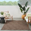 Nourison Versatile Solid Diamond Indoor Outdoor Flatweave Area Rug - 2 of 4