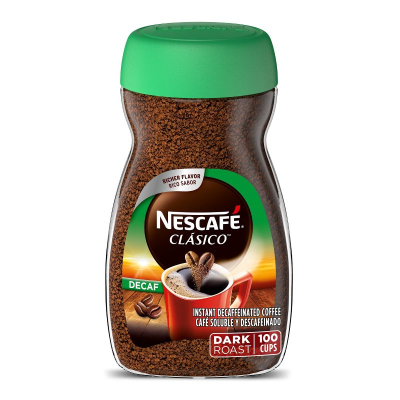 Nescafe Clasico Decaf Dark Roast Coffee - 7oz, 1 of 10