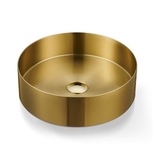 Fortune Candy 14.96'' Length Stainless Steel Circular Bathroom Basin - 1 of 4