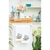 C&F Home "Spread Happiness" Spring Chickadee Bird w/ Floral Flowers Theme Kitchen Dishtowel - 4 of 4
