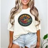 Simply Sage Market Women's Camping Is My Best Memories Badge Short Sleeve Garment Dyed Tee - 2 of 2