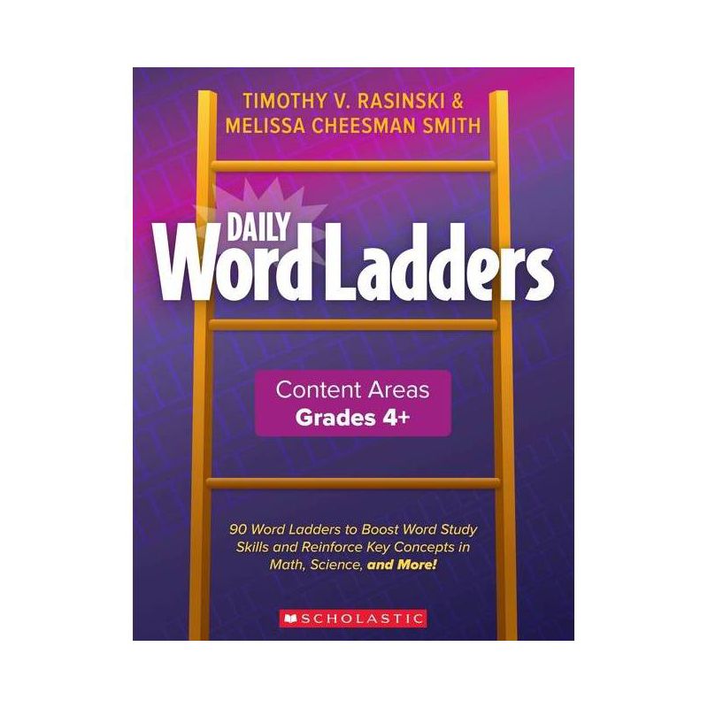 Daily Word Ladders Content Areas, Grades 4-6 - by  Timothy V Rasinski & Melissa Cheesman Smith & Melissa Cheesman Smith & Timothy Rasinski, 1 of 2