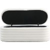 Storage Ottoman Bench - 45.5" Upholstered Bench with Safety Hinge, Large Storage Space, Modern Design, Versatile Use for Bedroom, Living Room - 3 of 4