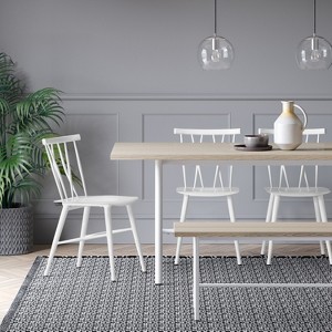 Becket Metal X Back Dining Chair - Threshold™ - 1 of 4