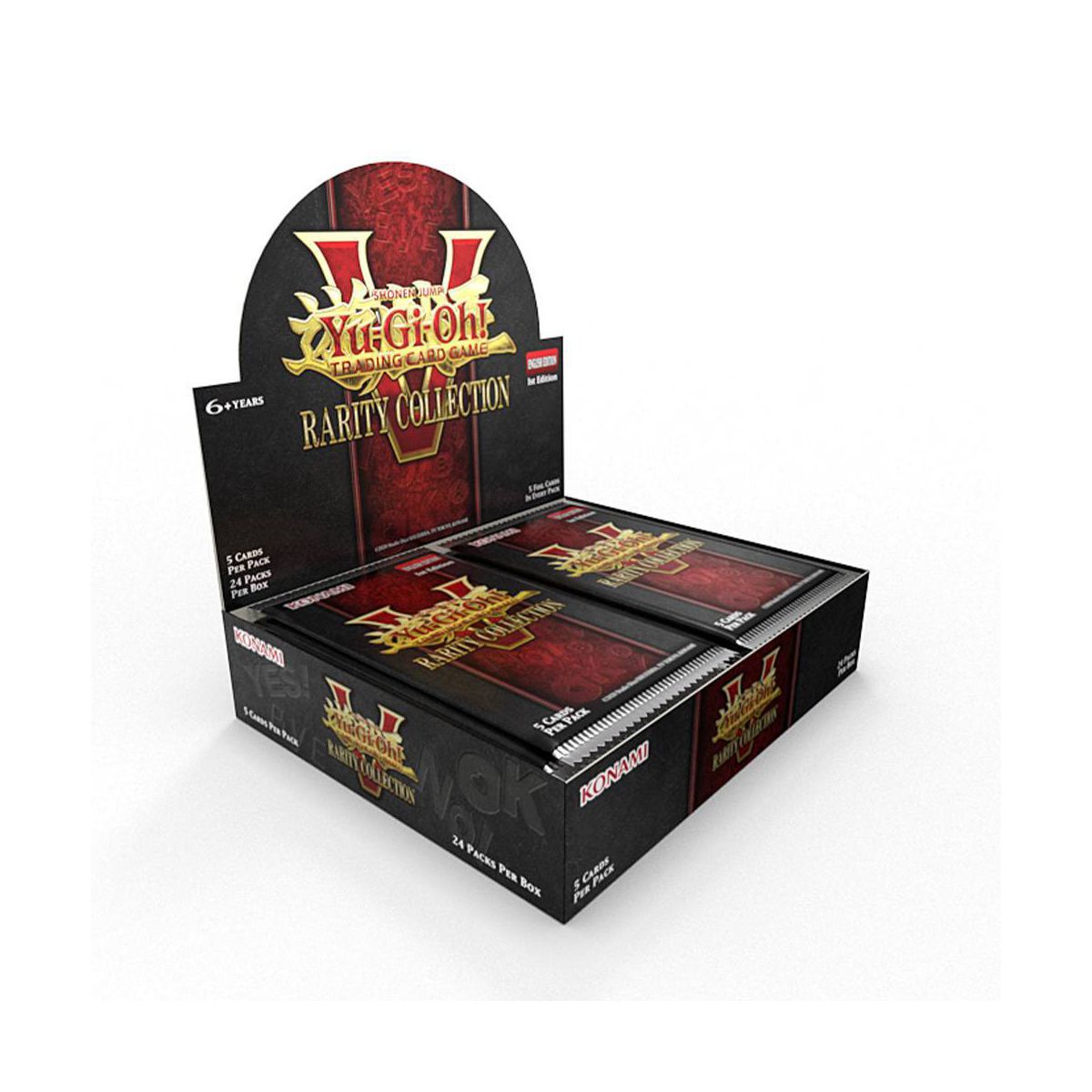 Yu-Gi-Oh! Trading Card Game: Rarity Collection 5 Booster Display