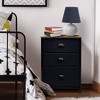 Sorbus 3  Drawers - Steel Frame, Wood Top & Easy Pull Fabric Bins - Perfect for Home, Bedroom, Office & College Dorm - 2 of 4