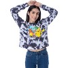 Pokemon Women's Pikachu Bulbasaur Charmander Squirtle Tie Dye Pullover Sweatshirt - 3 of 4