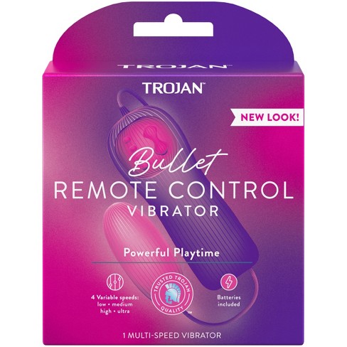 Trojan Bullet Variable Speed Remote Control Vibrator - image 1 of 4