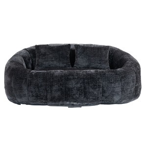 TiramisuBest Bean Bag sofa Lazy Sofa Durable Comfort Lounger High Back Bean Bag Chair Couch for Adults and Kids, Modular Sectional Sofa with - 1 of 4