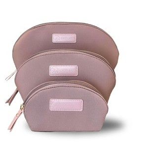 PackSWell Neoprene Organizer Bag Set of 3 by Sarah Wells – Washable Zipper Pouches for Pump Parts, Travel, Makeup, Snacks, Tech Cords & More - 1 of 4