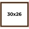 PosterPalooza | Weathered Gold Picture Frame - UV Acrylic, Backing Board, Hanging Hardware Included - 2 of 4