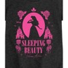 Girls' - Disney Princess - Sleeping Beauty Silhouette Fitted Short Sleeve Graphic T-Shirt - 2 of 4