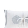 Gracie Mills Ramos Coastal Embroidered Oblong Pillow - One Size - White - 3 of 3