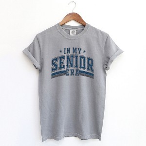 Simply Sage Market Women's In My Senior Era Short Sleeve Garment Dyed Tee - 1 of 2