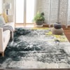 Area Rug, Ultra-Soft Washable Rug for Living Room, Dinner Room, Bedroom, Non-Slip Modern Abstract Rug - 3 of 4