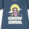 - LOL Surprise! - Grow Grrrl Graphic Short Sleeve Fleece Dress - 2 of 4