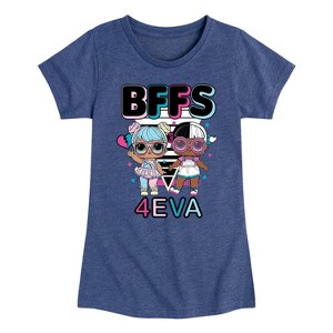 Girls' - LOL Surprise! - BFFS 4Eva Bon Bon & Snuggle Babe Fitted Short Sleeve Graphic T-Shirt - 1 of 4