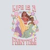 Toddler Girls' Disney Princess 'Life is a Fairytale' Graphic T-Shirt - Light Blue - image 2 of 2