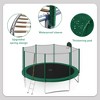 Whisen 14FT Round Trampoline for Kids, Safety Net, Basketball Hoop & Ladder, Easy Assembly Outdoor Play - 3 of 4