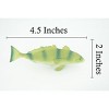 Collectible Wildlife Gifts | Green Tilefish, Great Northern Golden Tile Fish, Saltwater, Rubber Fish, Model,  Toy, Gift,    4 1/2"   F0418 B378 - 3 of 4