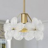 KAISITE Glass Petal Pendant Light Fixture - 2 of 4