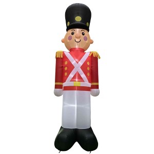 Northlight Lighted Inflatable Soldier Outdoor Commercial Christmas Decoration - 20' - 1 of 4
