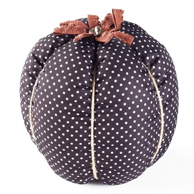 The Lakeside Collection Plush Pumpkin Decoration - Halloween, Harvest Centerpiece, Mantle Décor