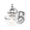 Livex Lighting Oldwick 1 - Light Vanity in  Polished Chrome - 3 of 4