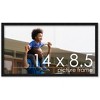 PosterPalooza | Photo Size Modernist Black Picture Frame - UV Acrylic, Foam Board Backing, Hanging Hardware - 2 of 4
