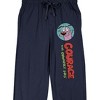 Courage The Cowardly Dog Main Character & Logo Men's Quick Turn Navy Sleep Pajama Pants - 2 of 4