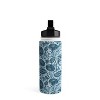 Heather Dutton Arabella Washed Indigo Water Bottle - Society6 - 3 of 4