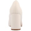 Journee Collection Women's Simonne Narrow Width SuperNatural Shades Block Heel Pointed Toe Pumps - 3 of 4