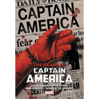 Captain America: The Death of Captain America Omnibus - by  Ed Brubaker (Hardcover)