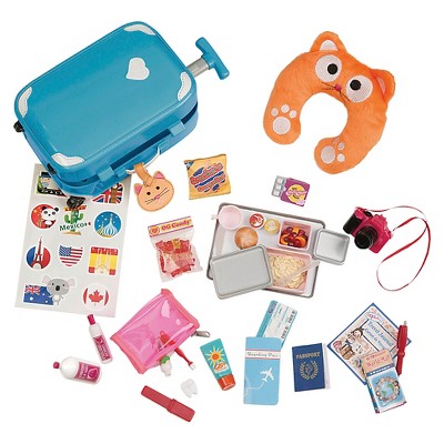 18 inch doll travel set