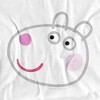 Toddler Boys' Peppa Pig White Out Suzy Sheep Face T-Shirt - 2 of 4