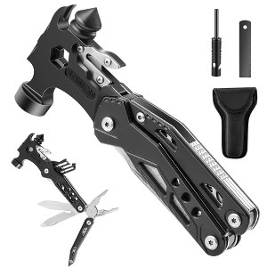 Milex Heavy-Duty Camping Hammer & Outdoor Utility Tool – Tent Setup, Peg Puller & Survival Aid - 1 of 4