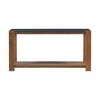 NicBex Minimalist Long Console Table,Narrow Entryway Table with Sleek Top & Bottom shelf,Foyer Tables for Entryway,Hallway,Living Room - 3 of 4