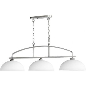 Quorum Lighting Reyes 3-Light Classic Nickel Ceiling Fan - 1 of 1