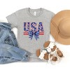 The Juniper Shop Coquette USA Bow Youth Short Sleeve Tee - 3 of 4
