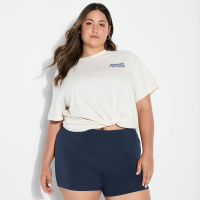 Women's High-Rise Bike Shorts - Wild Fable™