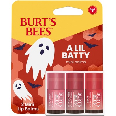 Burt's Bees Tinted Lip Balm - Halloween - 0.049oz/3ct
