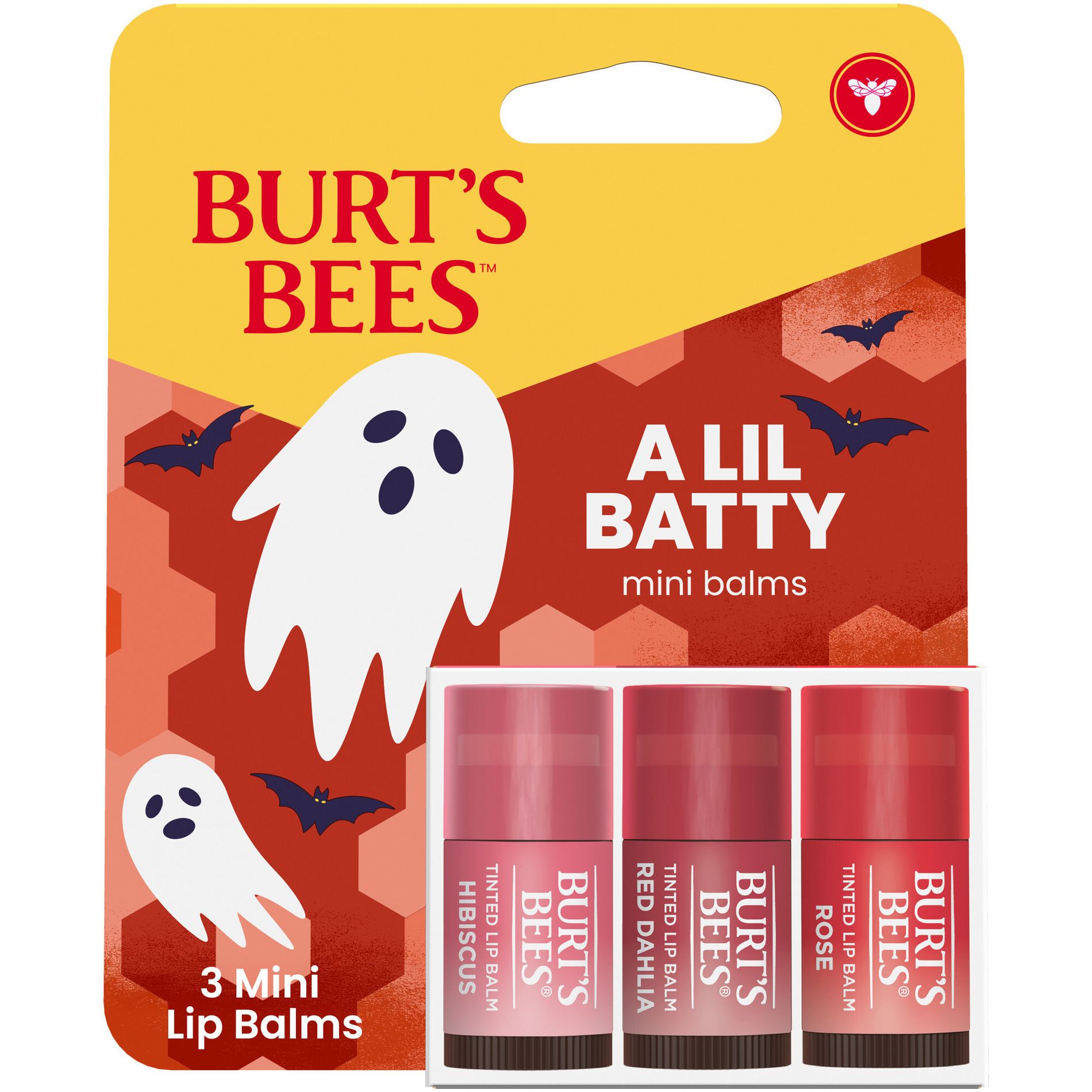 Burt's Bees Tinted Lip Balm - Halloween - 0.049oz/3ct