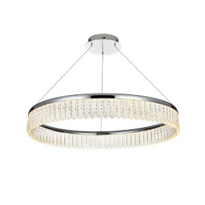 Elegant Lighting Rune 1 - Light Chandelier in  Chrome - 1 of 4