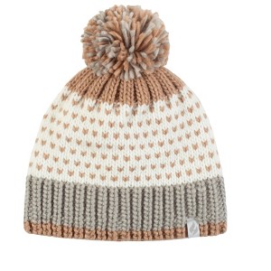 Women's Arles Patterned Hat w/ Pom Pom - 1 of 4