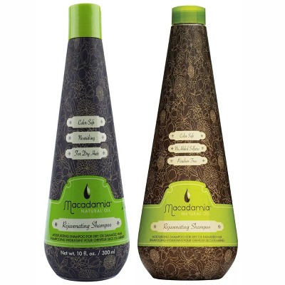Macadamia Natural Oil Rejuvenating Shampoo & Rinse Conditioner Duo Set – 10 oz Each | Nourishing & Hydrating for Soft, Healthy Hair