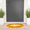 Sunshinecanteen Sunshine Vibes Looped Vinyl Welcome Mat - Society6 - 2 of 4