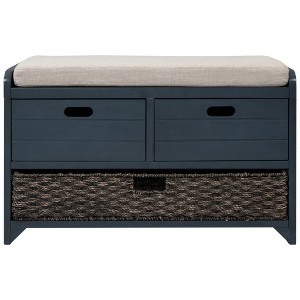 Bella Depot 32''W Storage Bench with Removable Basket and Drawers - 1 of 4