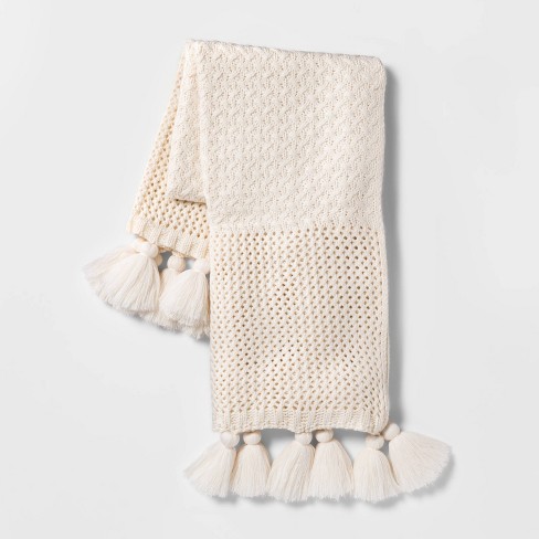 Chunky Knit Throw Blanket Opalhouse Target