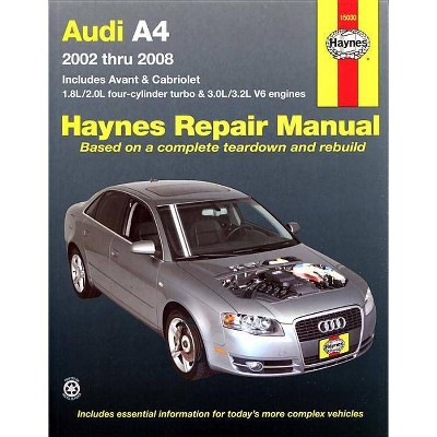 Audi A4 - (Haynes Repair Manual) by  Max Haynes (Paperback)